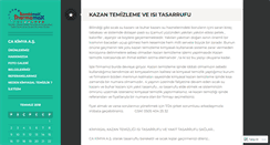 Desktop Screenshot of kazantemizleme.com